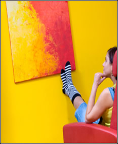Decoraci&oacute;n con pintura de paredes
