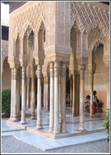 Talla de columnas torneadas